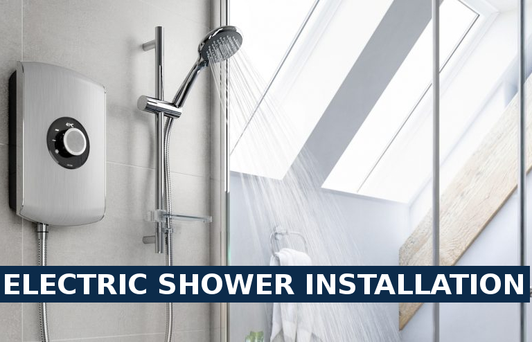 Electric shower installation Mortlake
